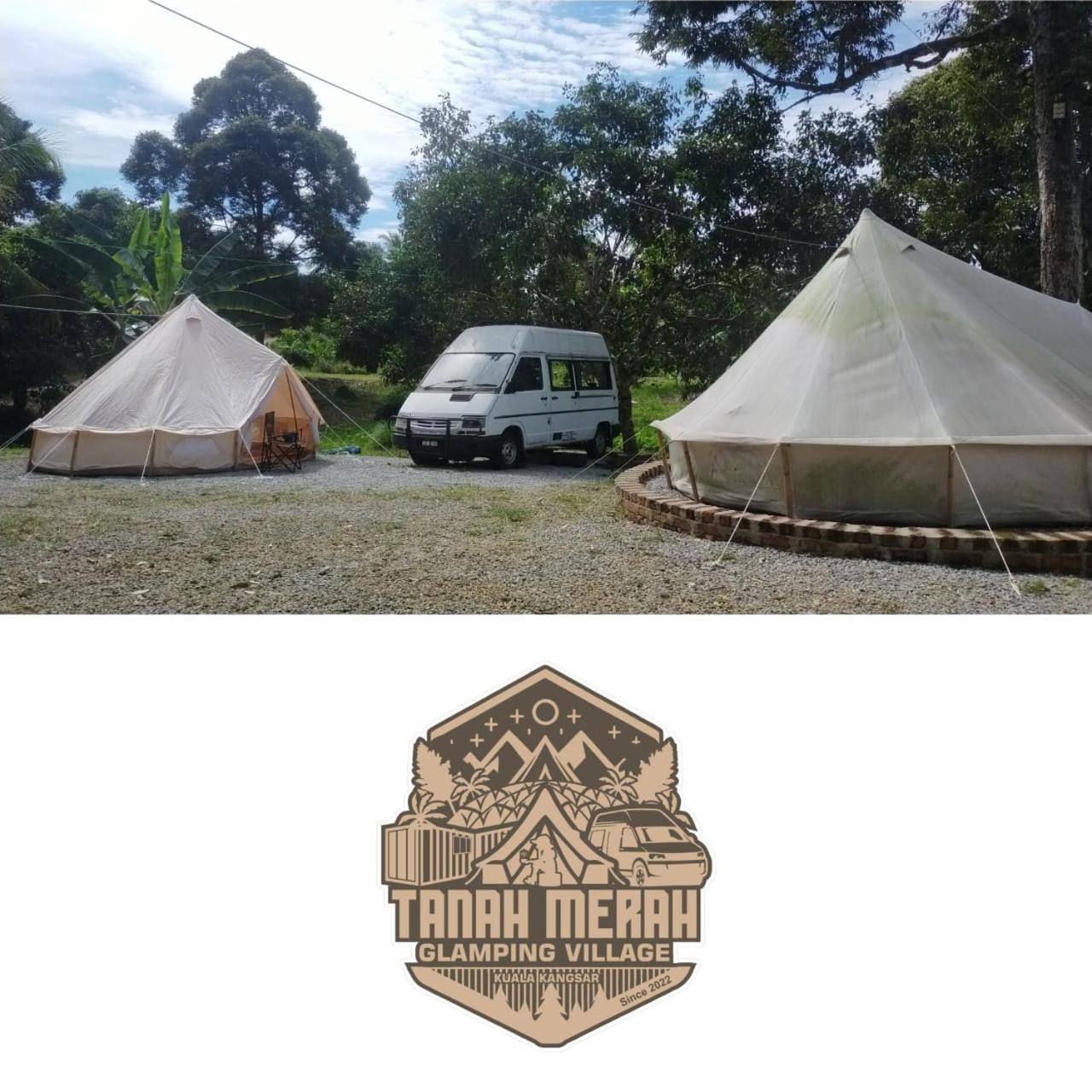 Tanah Merah Glamping Village Куала-Кангсар Экстерьер фото